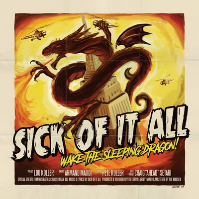 Чуйте заглавното парче от новия албум на SICK OF IT ALL - "Wake The Sleeping Dragon!"