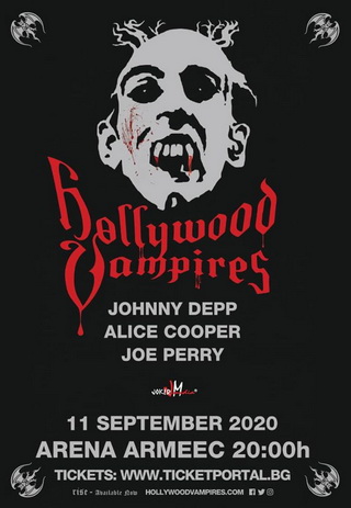 HOLLYWOOD VAMPIRES с концерт в София на 11-и септември