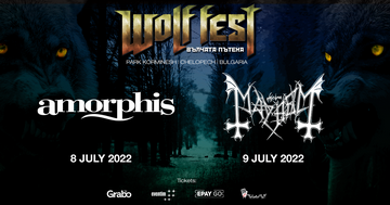 AMORPHIS и MAYHEM остават хедлайнери на Wolf Fest - Вълчата пътека 2022