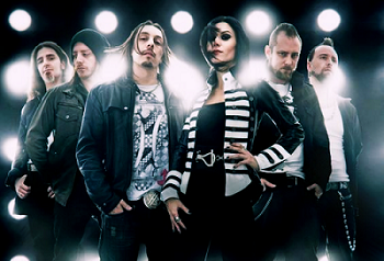 LACUNA COIL в процес на записи