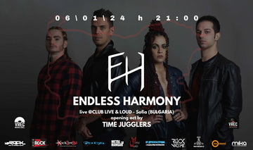 ENDLESS HARMONY с концерт на 6-и януари в София