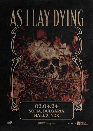 AS I LAY DYING с концерт в София на 2-ри април