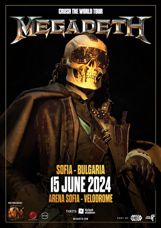 MEGADETH в София на 15-и юни