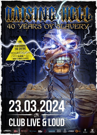 RAISING HELL с концерт по случай 40 години “Powerslave”