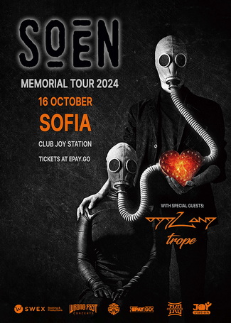 ODDLAND и TROPE се присъединяват към концерта на SOEN