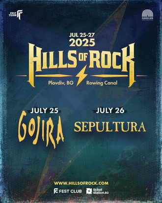GOJIRA ще свирят на 25-и юли на Hills of Rock в Пловдив