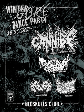 Winter Gore Dance Party на 18-и януари в клуб При Черепите