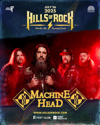 И MACHINE HEAD на Hills of Rock 2025