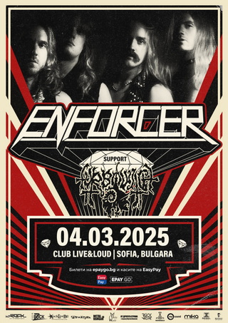 Последна информация за концерта на ENFORCER и TÜRBÖWITCH