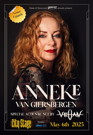 VELIAN ще открият концерта на Anneke Van Giersbergen на 6-и май в София