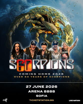 SCORPIONS ще свирят в София на 27-ми юни