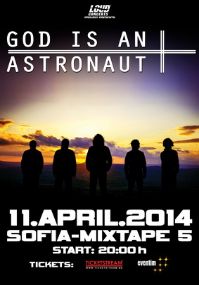GOD IS AN ASTRONAUT в София на 11-и април