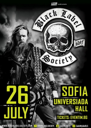 Black Label Society за първи път у нас на 26-и юли догодина