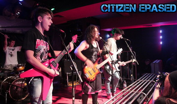 Предстоящи концерти на CITIZEN ERASED