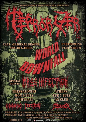 CORPSE подгряват TERRORIZER L.A. в Гърция