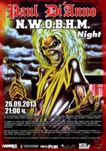 PAUL DI’ANNO и NWOBHM NIGHT в THE BLACK LODGE
