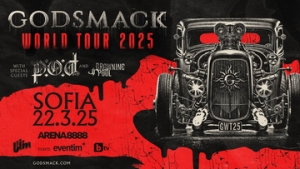 GODSMACK с концерт в София на 22-ри март