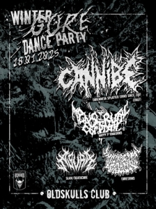 Winter Gore Dance Party на 18-и януари в клуб При Черепите