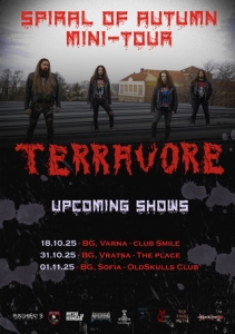 TERRAVORE с мини-турне през октомври