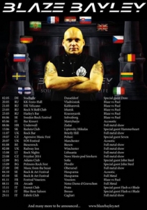 BLAZE BAYLEY и JOHN STEEL с предпремиера на съвместния им албум “Freedom” в София