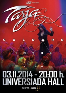 Последни подробности за концерта на Tarja Turunen