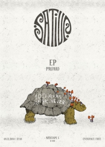 SATIVA с лайв промоция на дебютното си EP на 3-ти декември