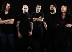 ANTHRAX в процес на записи